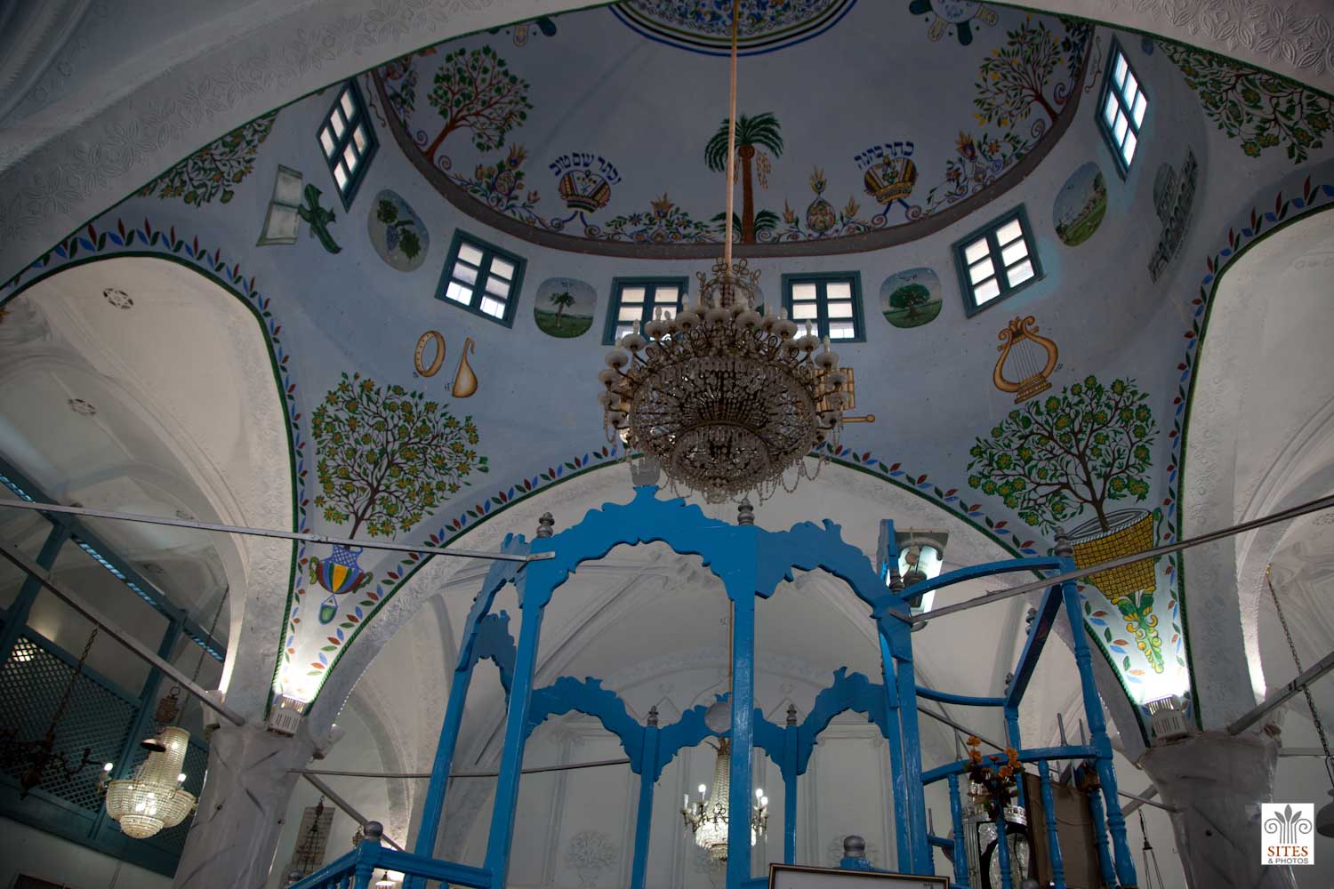 Abuhav Synagogue in Safed,  established circa 1500 by Spanish Jews